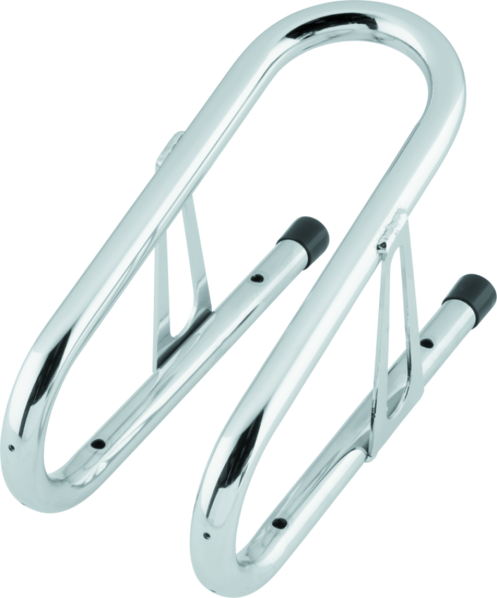 BikeMaster 152273 3-1/2in Wheel Chock Chrome
