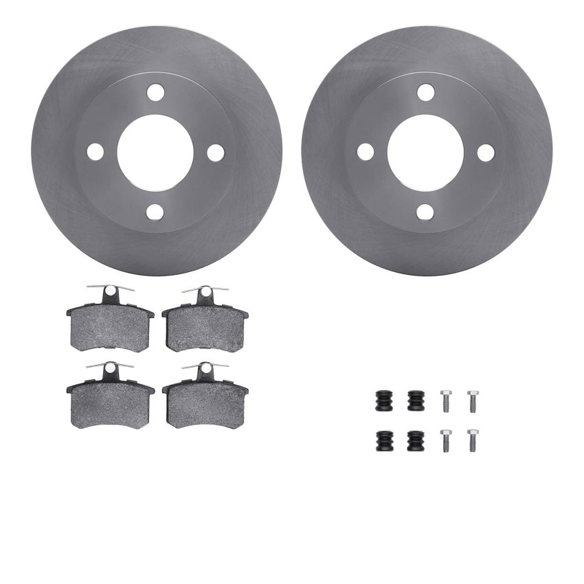 Dynamic Friction 6512-73127 Rotor Kit