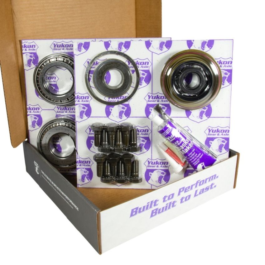 Yukon Gear & Axle YGK2182 Yukon 11.25in Dana 80 4.30 Rear Ring & Pinion Install Kit 35 Spline Positraction 4.375in BRG