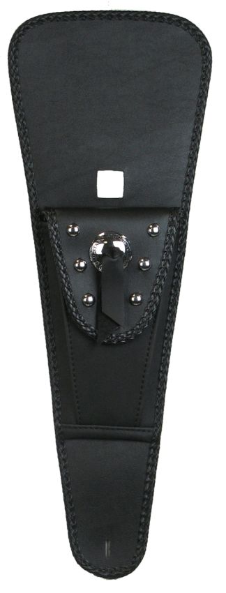 Mustang Motorcycle 93317 Mustang 05-08 Suzuki Boulevard, VL800 Volusia Cruiser Tank Bib w/Studs - Black