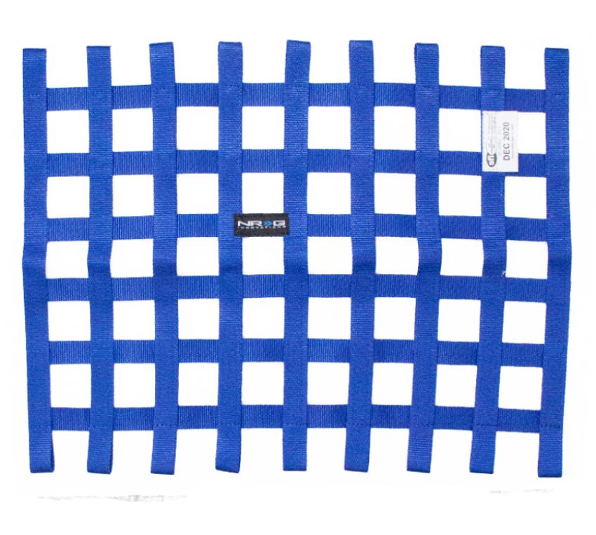 NRG NET-100BL SFI 27.1 Window Net 18in. x 23in. - Blue