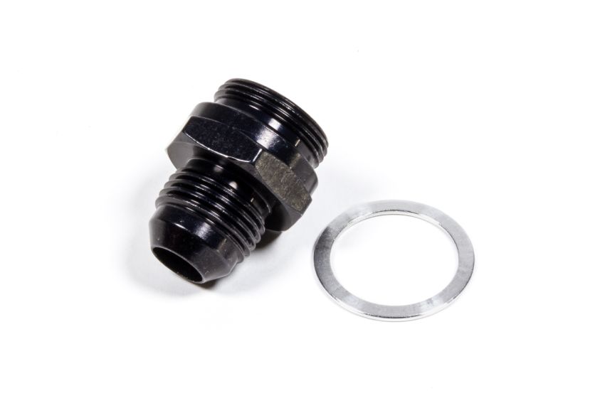 FRAGOLA FRG491948-BL Carb Adapter Fitting #8 x 7/8-20 Black