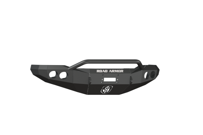 Road Armor 66004B 99-04 Ford F-250 Stealth Front Winch Bumper w/Pre-Runner Guard - Tex Blk