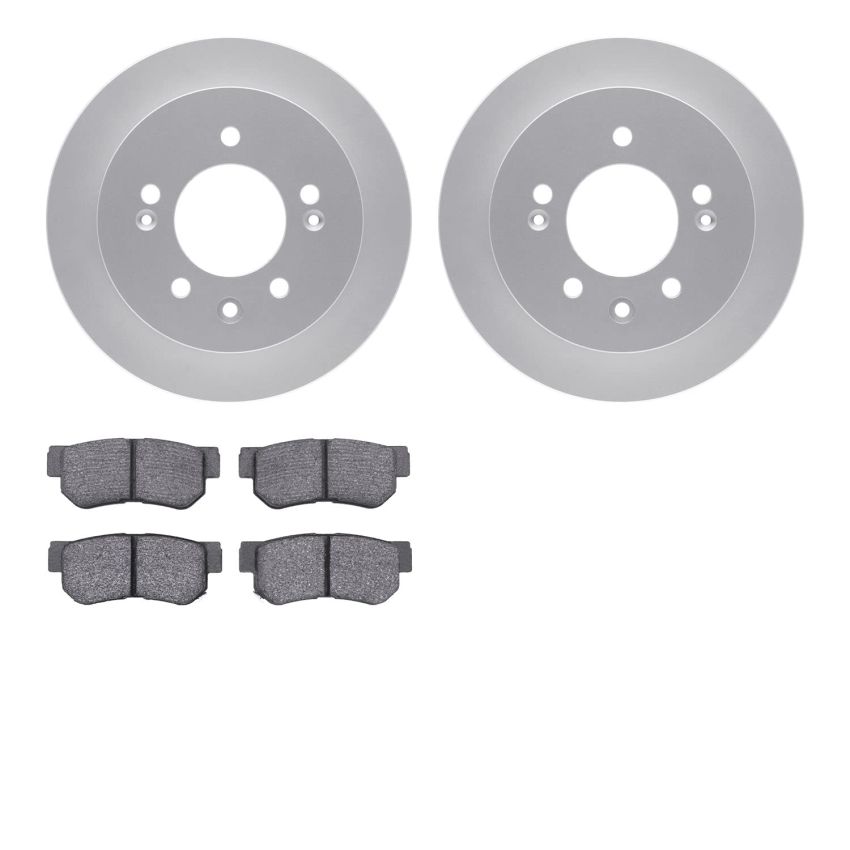 Dynamic Friction 4502-03123 Rotor Kit