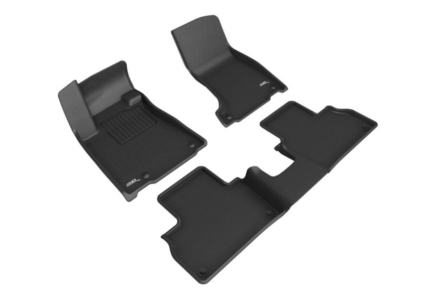 3D MAXpider L1MR01001509 19-23 Maserati Levante Kagu Floor Mat- Black R1 R2