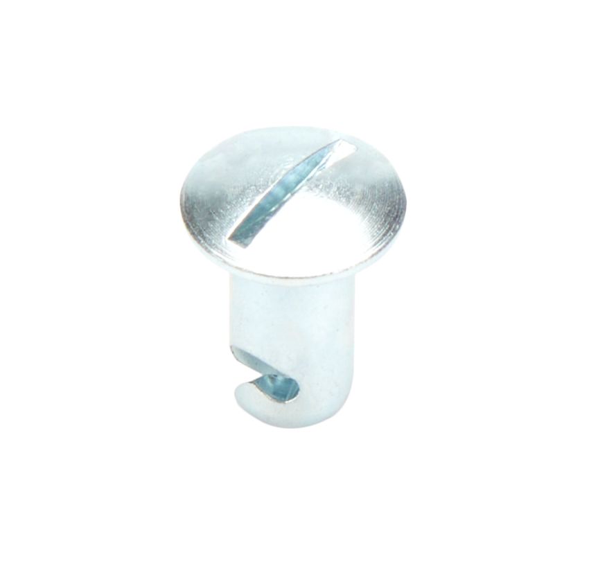 ALLSTAR PERFORMANCE ALL19211 Oval Hd Fasteners 1/4 .400in 10pk Steel
