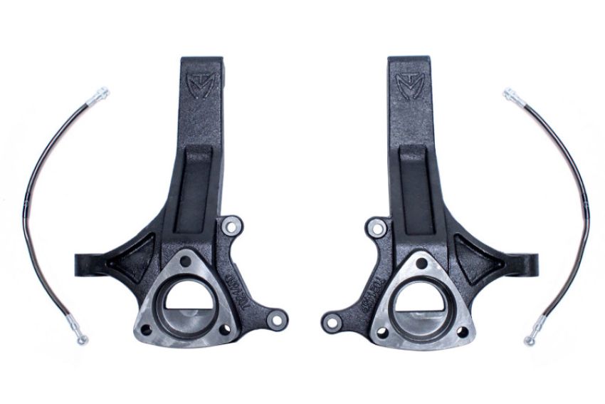 Maxtrac 702145 02-18 Dodge RAM 1500 2WD 4.5in Front Lift Spindles w/Extended DOT Compliant Brake Lines