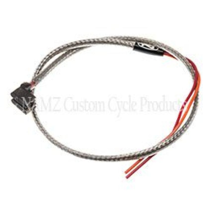 NAMZ NBSH-2418 Brake Switch Harness (SS Braided & Clear Coated)