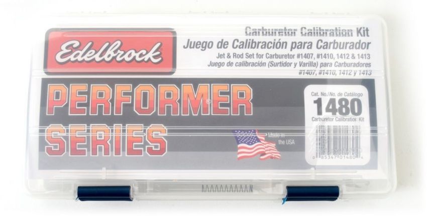 EDELBROCK EDE1480 Calibration Kit for 1407 1410- 1412 & 1413