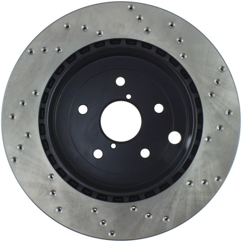 Stoptech 128.47030R Drilled Sport Brake Rotor