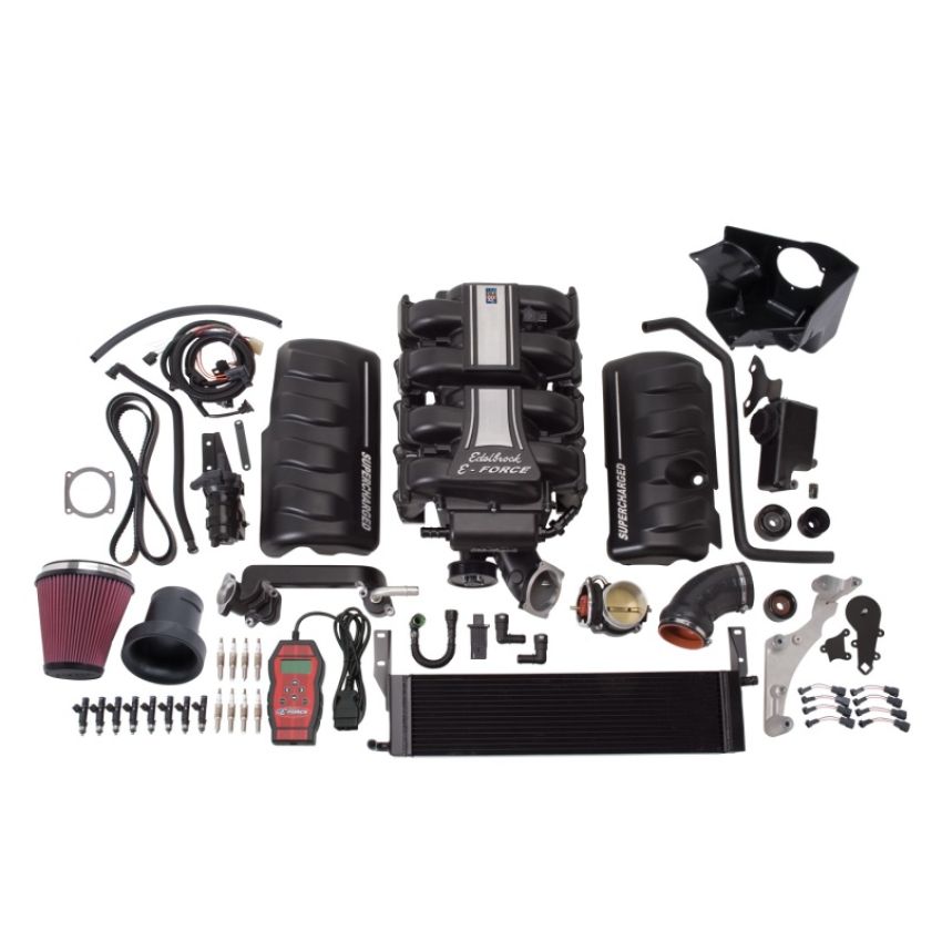 Edelbrock 15856 Supercharger Stage 2 - Track Kit 2005-2009 Ford Mustang 4 6L 3V w/ Tuner