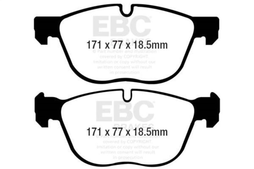 EBC Brakes DP31938C Redstuff Ceramic Low Dust Brake Pads