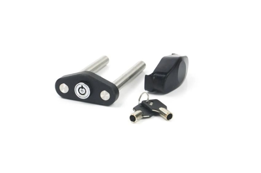 Weigh Safe SWS03 Dual Pin Lock Assembly for True Tow Weight Distribution/Steel Hitch - Steel