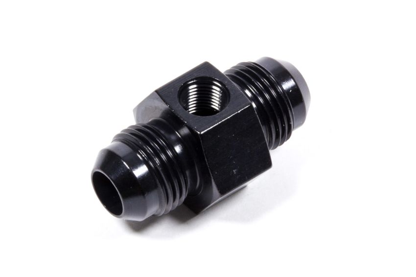 FRAGOLA FRG495003-BL Inline Gauge Adapter #8 x #8 Male Black