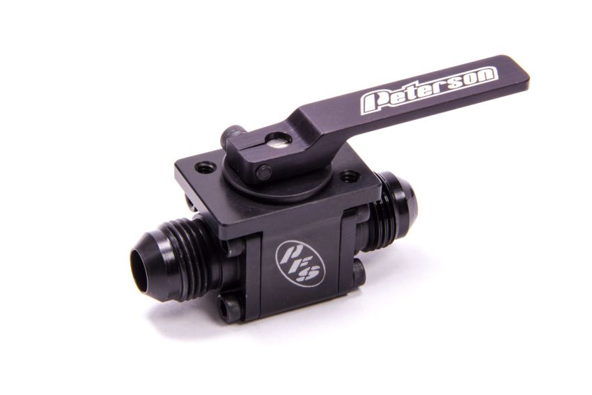 PETERSON FLUID PTR09-0930 Panel Mount Ball Valve -8 Male Fittings