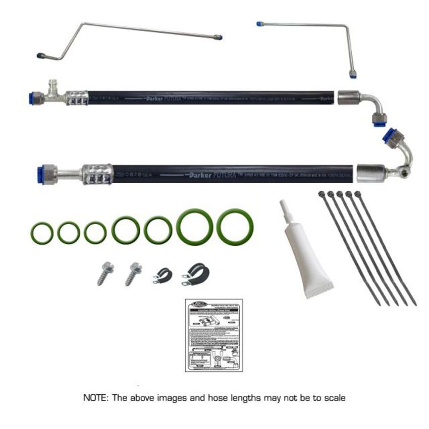 VINTAGE AIR VIN521173 A/C Hose Kit 81-87 GM P/U