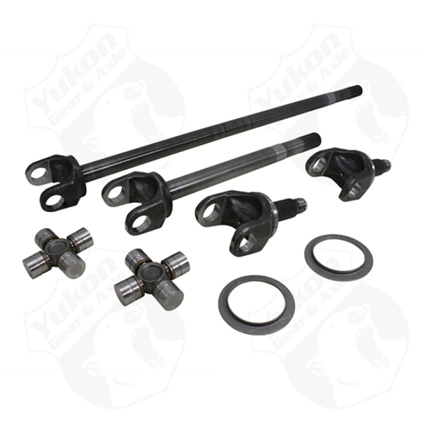 Yukon Gear & Axle YA W25000 Yukon Gear 4340 Chromoly Axle Kit For 03-08 Chrysler 9.25in Front