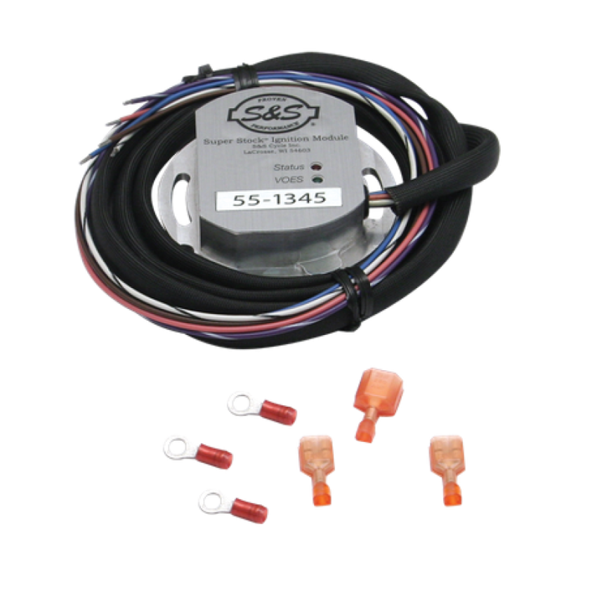 S&S Cycle 55-1345 84-99 BT Super Stock Ignition Module For HD Evolution 100in/107in/113in