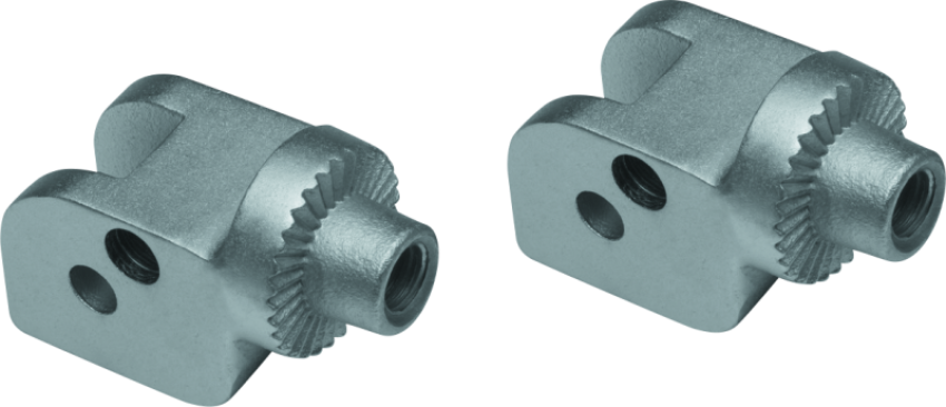 Kuryakyn 8903 Splined Peg Adapter Ducati Silver