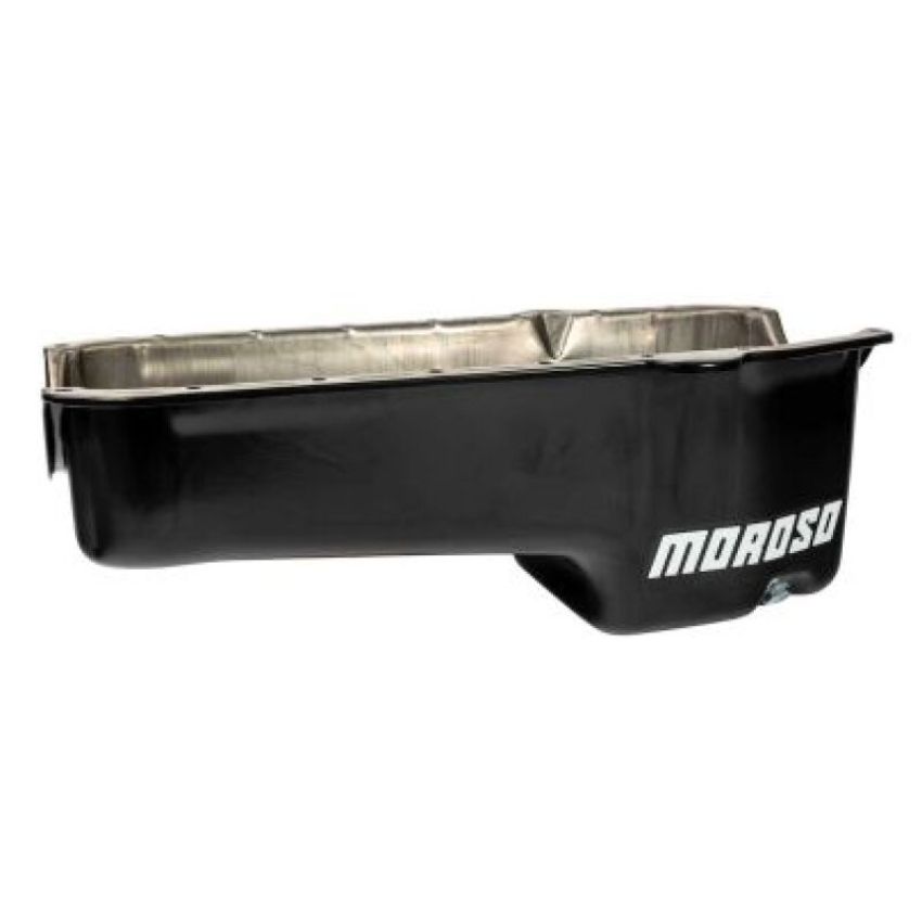 MOROSO MOR20171 SBC S/S Oil Pan - 5qt. 80-85 Blocks