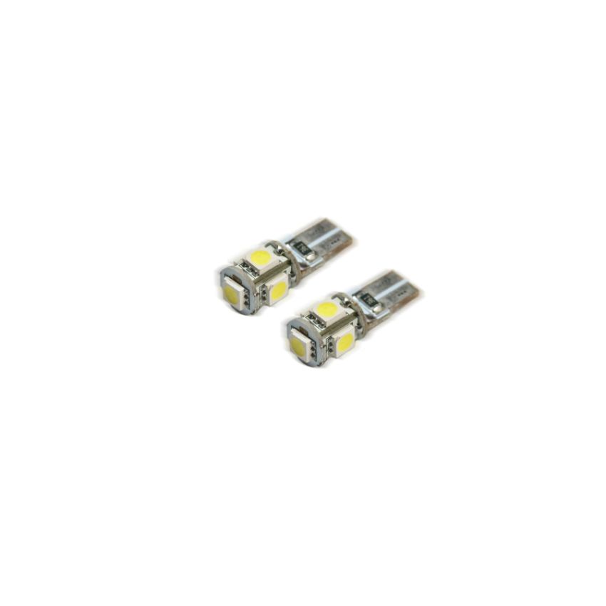 Oracle Lighting 4801-004 T10 5 LED 3 Chip SMD Bulbs, Green, Pair