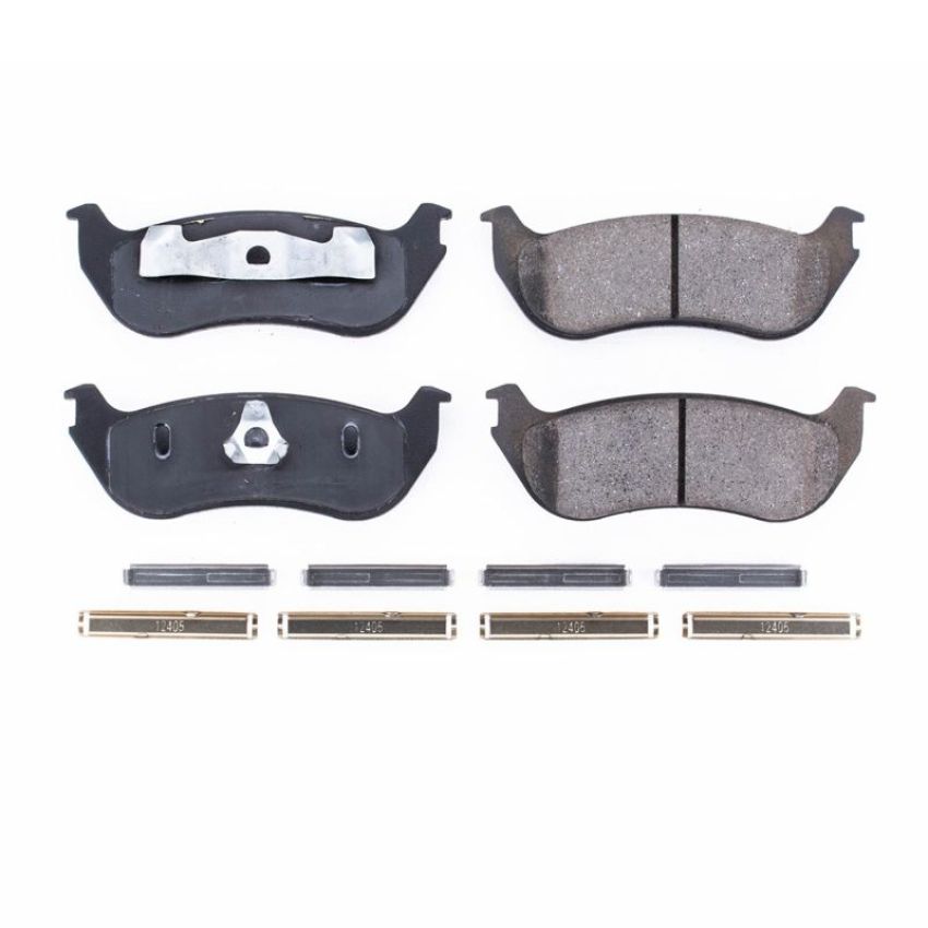 PowerStop 17-881 PowerStop - Z17 Low-Dust Ceramic Brake Pads with Hardware