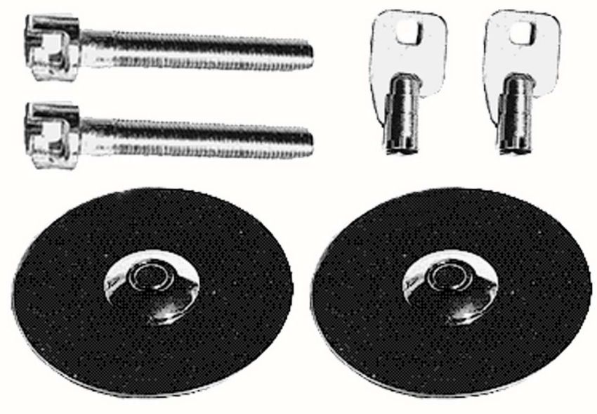 TRANS-DAPT TRA4062 Hood Locks