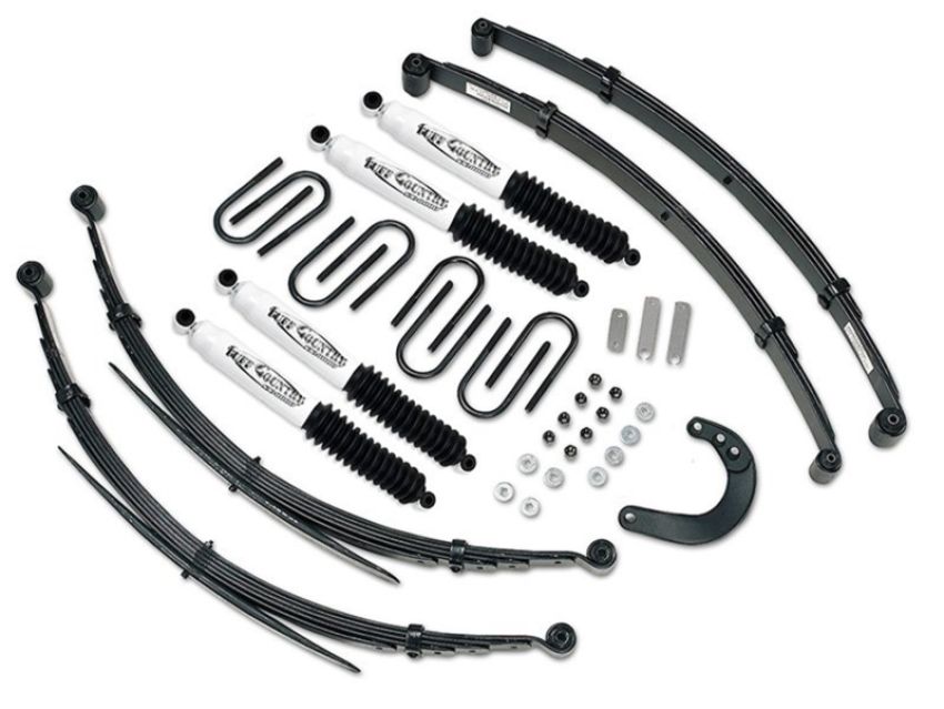 Tuff Country 14711K 73-87 Suburban 1/2 Ton 4X4 4in Lift Kit EZ-Ride (w/52in Rear Springs No Shocks)