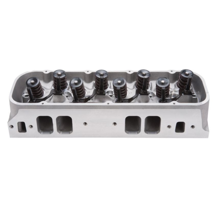 Edelbrock 77485 Cyl Head BBC Victor Jr 24 Deg Rect Port 300cc 106cc Combustion Chamber