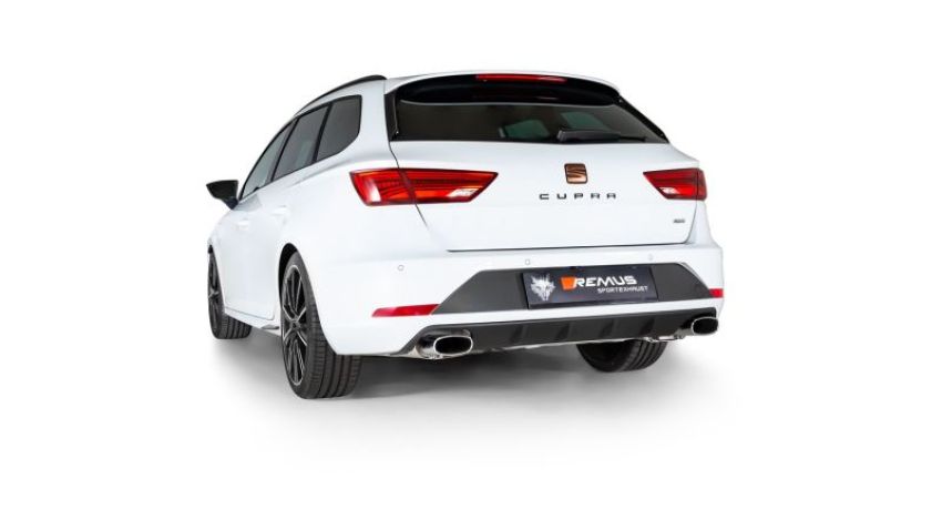 Remus 796518 0500LR 2018 Seat Leon Cupra ST 300 4Drive 2.0L TSI GPF-Back Exhaust (Tail Pipe Set Req)