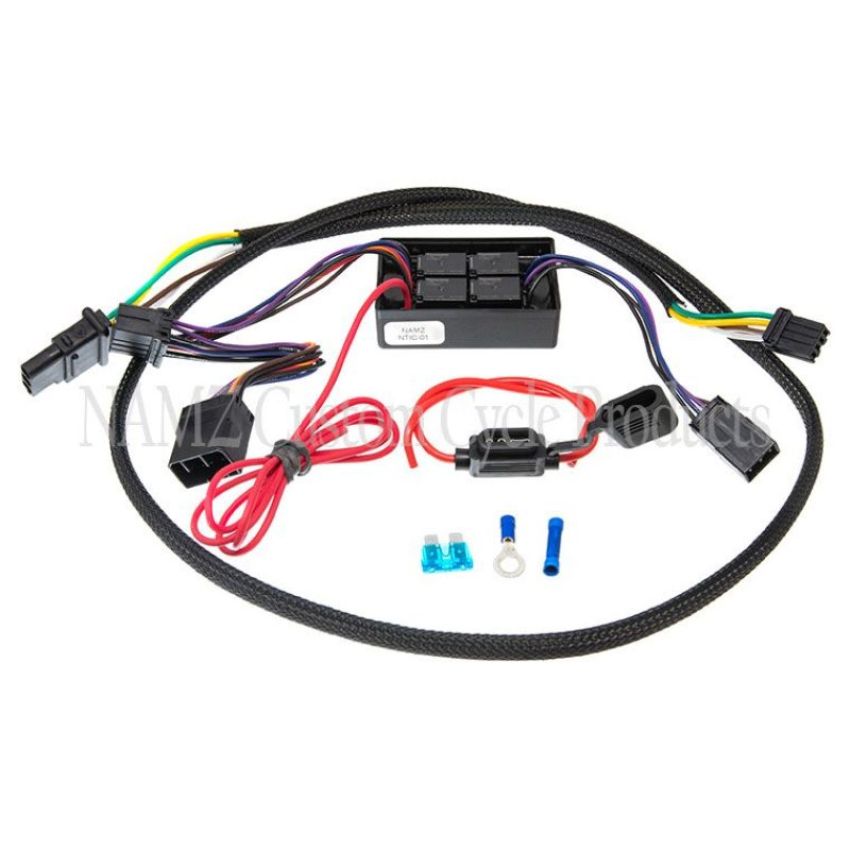 NAMZ NTIC-01 97-13 Road King & Electra Glide Trailer Isolator w/8-Position Multilock (4 Wire Trailer)