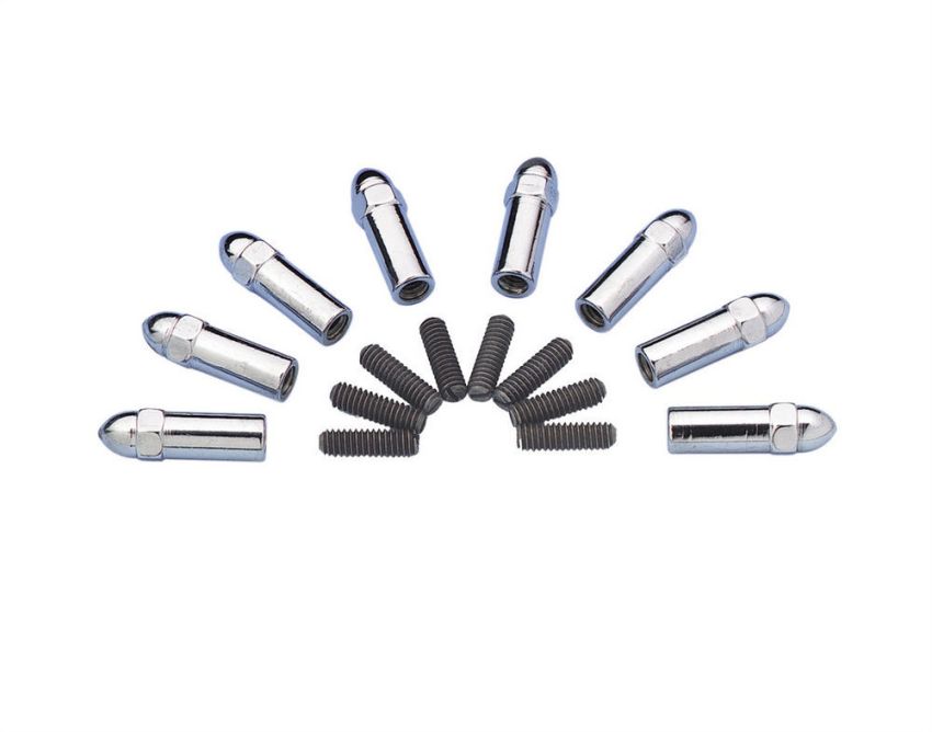 MR. GASKET MRG6304 Chrm Valv Cvr Acorn Nuts