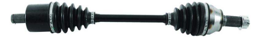 QuadBoss 609562 16-21 Polaris Scrambler 850 Front Left Side Rugged Axle