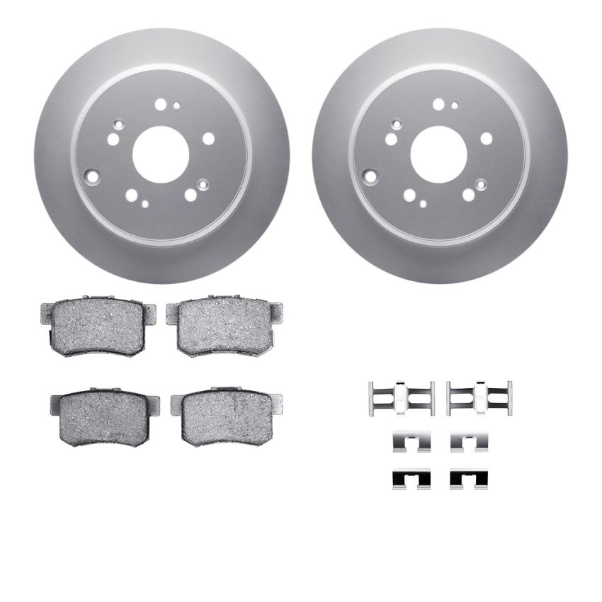 Dynamic Friction 4512-59168 Rotor Kit