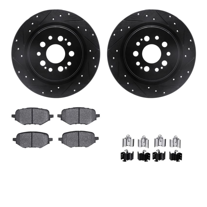 Dynamic Friction 8512-59127 Rotor Kit