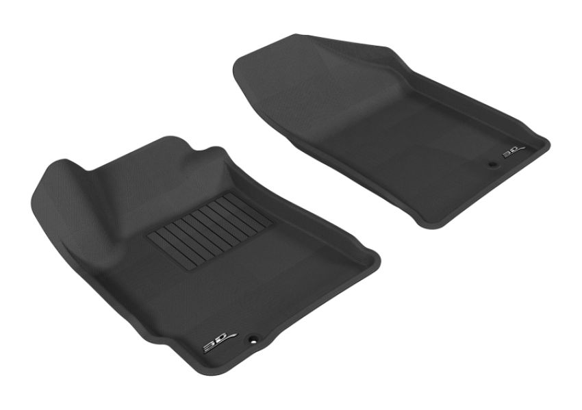 3D MAXpider 2007-2012 Nissan Altima Coupe/Sedan Kagu 1st Row Floormat - Gray