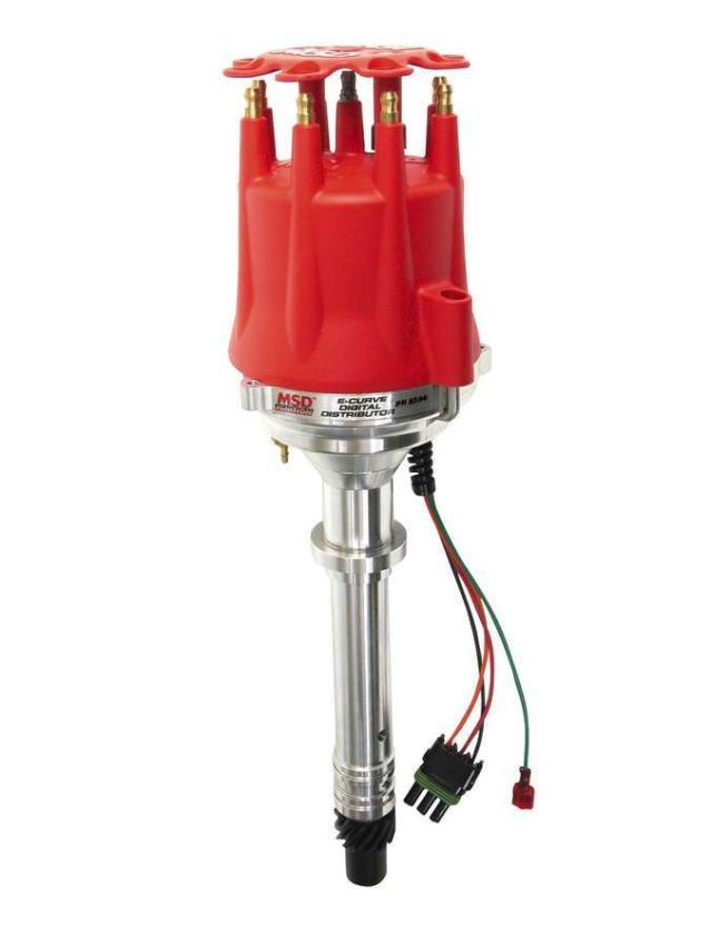 MSD IGNITION MSD8394 Chevy V8 Digital E-Curve Pro-Billet Distributor