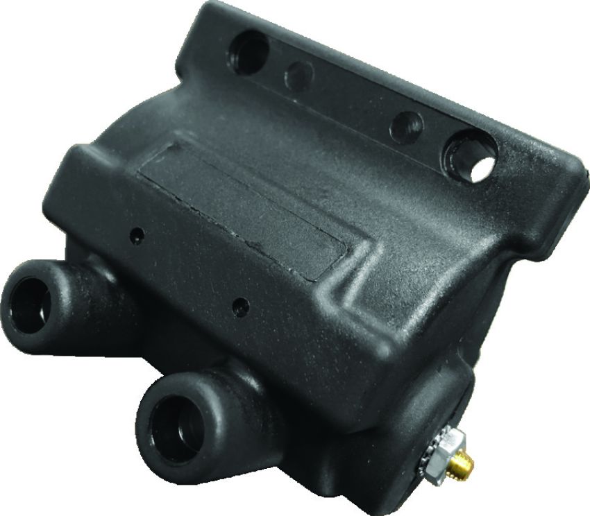 TwinPower 210528 Twin Power 85-99 Big Twin 85-03 XL Exc EFI Power Ignition Coil Black Replaces H-D 31614-83A