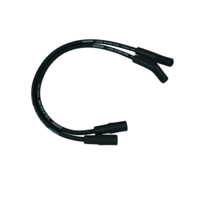 Moroso 28286 99-08 Harley-Davidson FLT/FLHT/FLHR/FLTR Ultra 40 Wire Set - Black