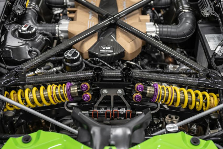 KW 30911012 V5 COILOVER BUNDLE LAMBORGHINI AVENTADOR SVJ WITHOUT ELECTRONIC DAMPERS