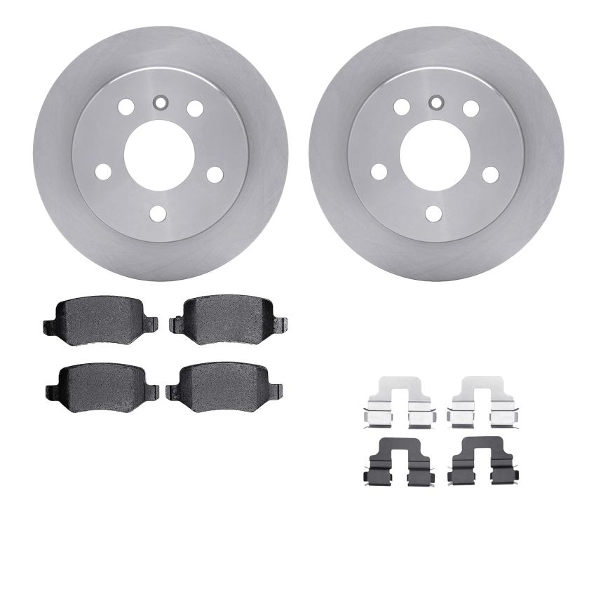 Dynamic Friction 6512-63437 Rotor Kit