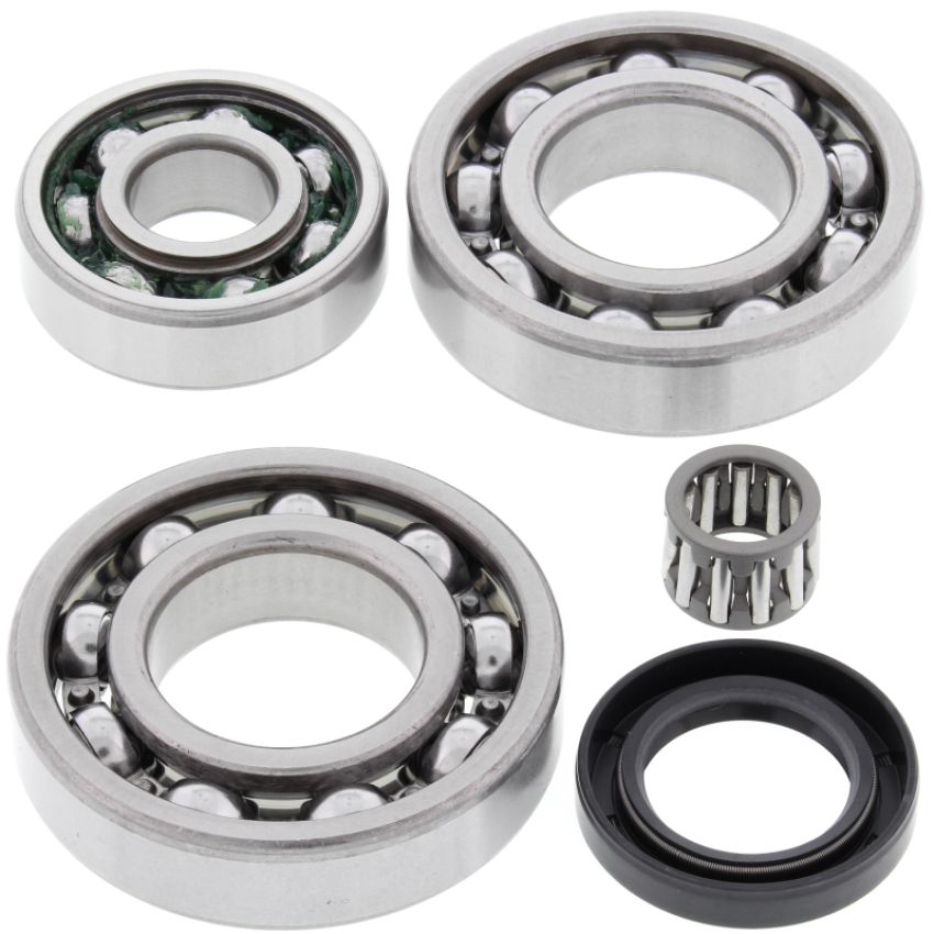 All Balls Racing 25-2018 88-02 Kawasaki KLF220 Bayou Differential Bearing & Seal Kit Rear