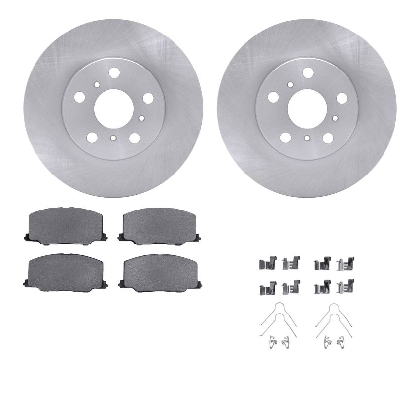 Dynamic Friction 6512-76281 Rotor Kit