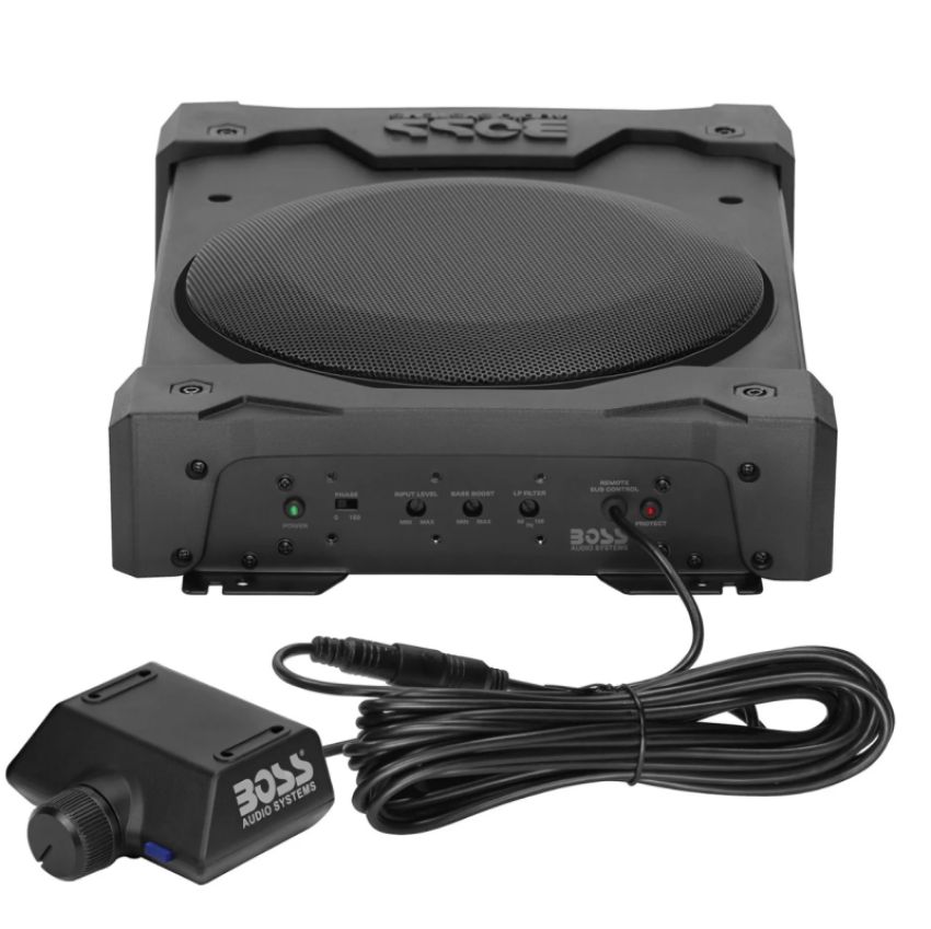Boss Audio BPS80 8in 800W Amplified Subwoofer System w/ Enclosure - Single