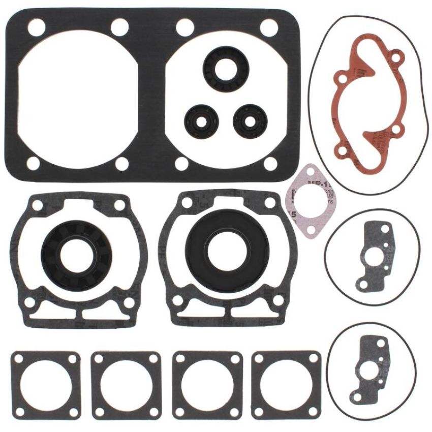 Vertex Pistons 711178 Vertex Gaskets 1989 Ski-Doo Formula Mach 1 Complete Gasket Kit w/ Oil Seals