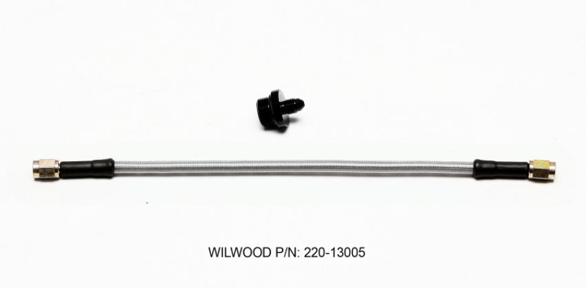 Wilwood 220-13005 Flexline Kit Billet Reservoir 12.00in