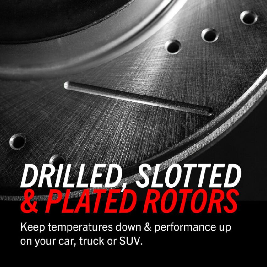 PowerStop EBR1685XPR PowerStop Evolution Performance Drilled, Slotted & Plated Brake Rotor Pair
