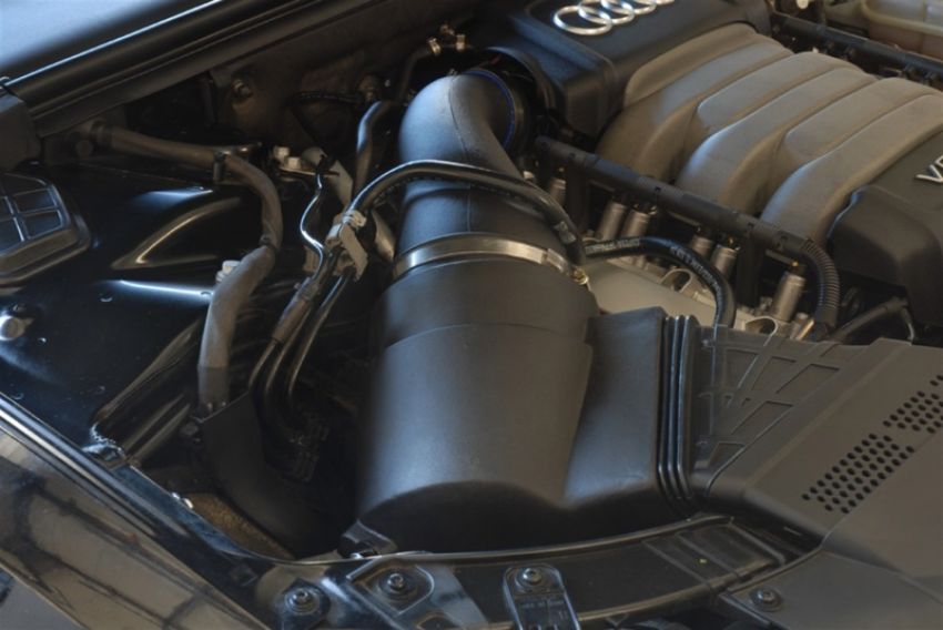 Volant 411632 Volant air intake systems utilize a high-velocity venturi filter adapter which provides a smooth transition through the MAF sensor into the intake tube for a much needed airflow improvement over the factory rubber tubing and resonator box.