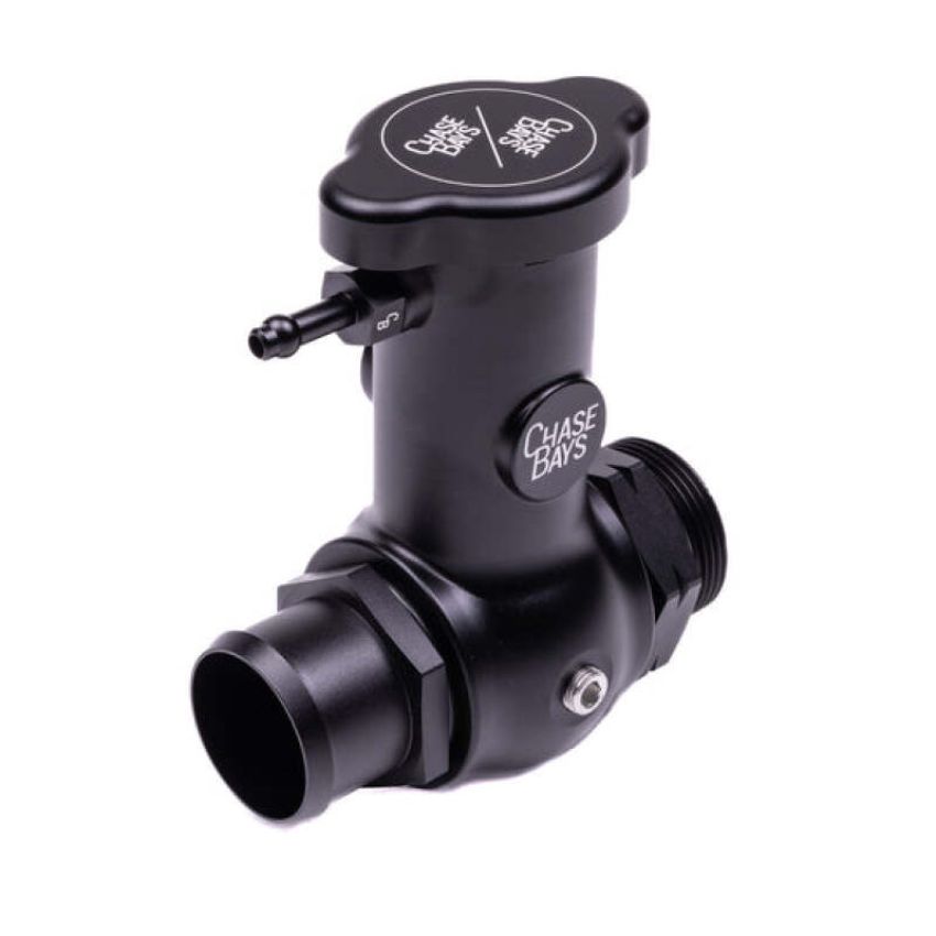 Chase Bays CB-IFN-150-20ORB-RADCAP-A 20ORB to 1.50in (38mm) Hose Raised Inline Filler Neck  w/ Cap