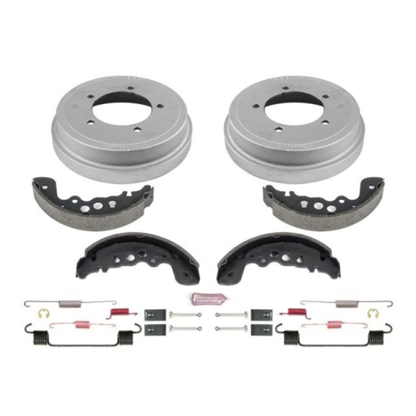 PowerStop KOE15355DK Power Stop 02-04 Chevrolet Tracker Rear Autospecialty Drum Kit